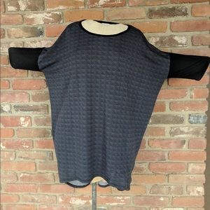LulaRoe Gray and Black Irma
